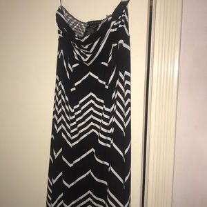 Strapless Maxi Dress